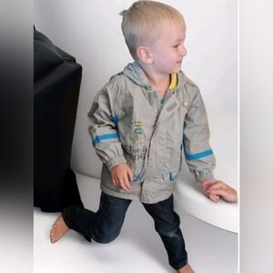 Gagou Tagou Boys Lined Rain Jacket size 3t